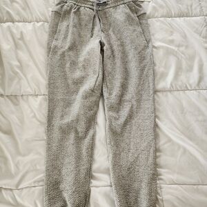 Lululemon Athletica Textured Double-Knit Jogger in Light Gray